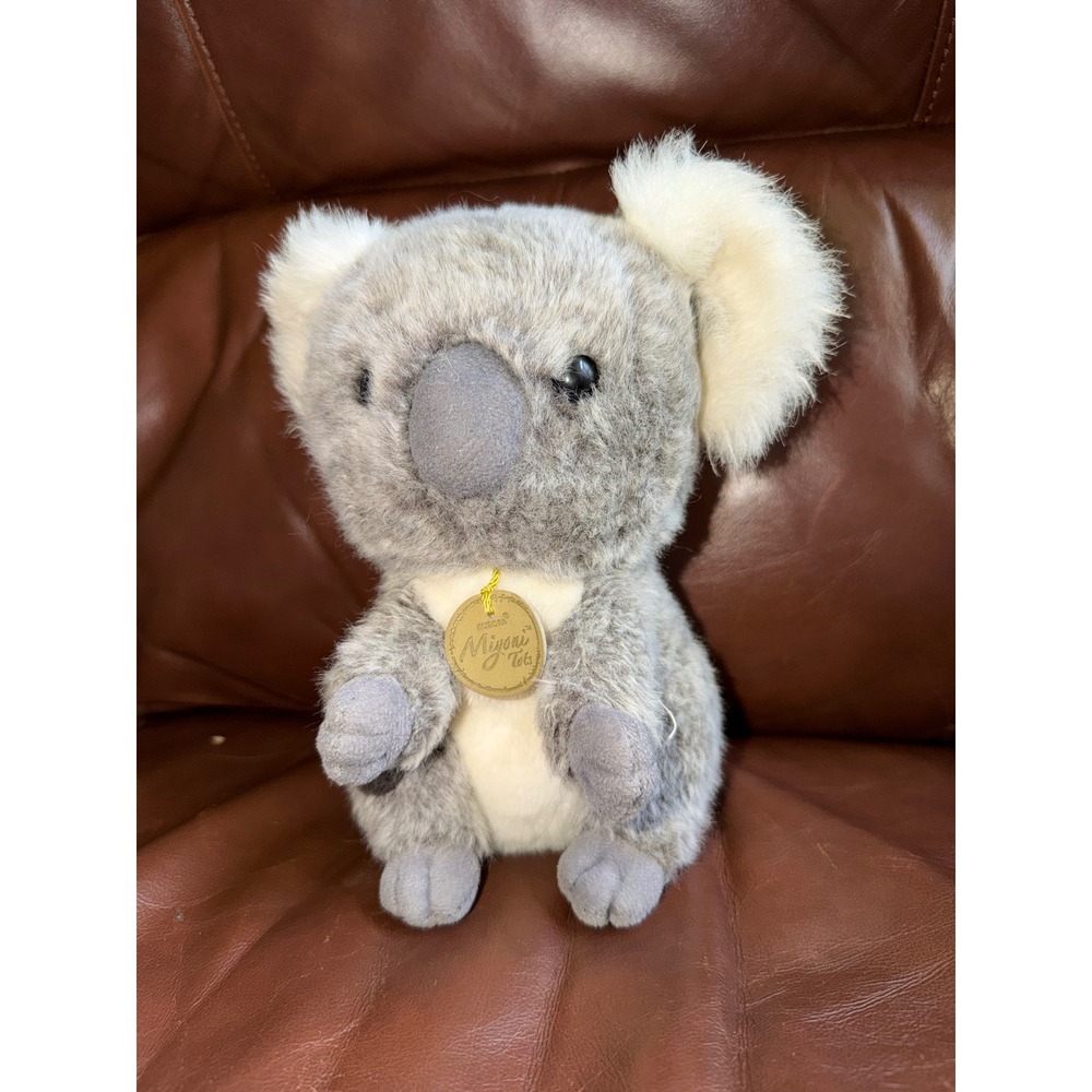 Aurora Miyoni Tots Koala Plush Realistic Stuffed Animal Grey 2022 8 inch